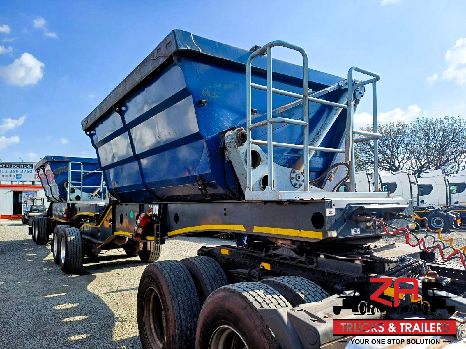 2021 AFRIT 18 CUBE SIDE TIPPER TRAILER #53294